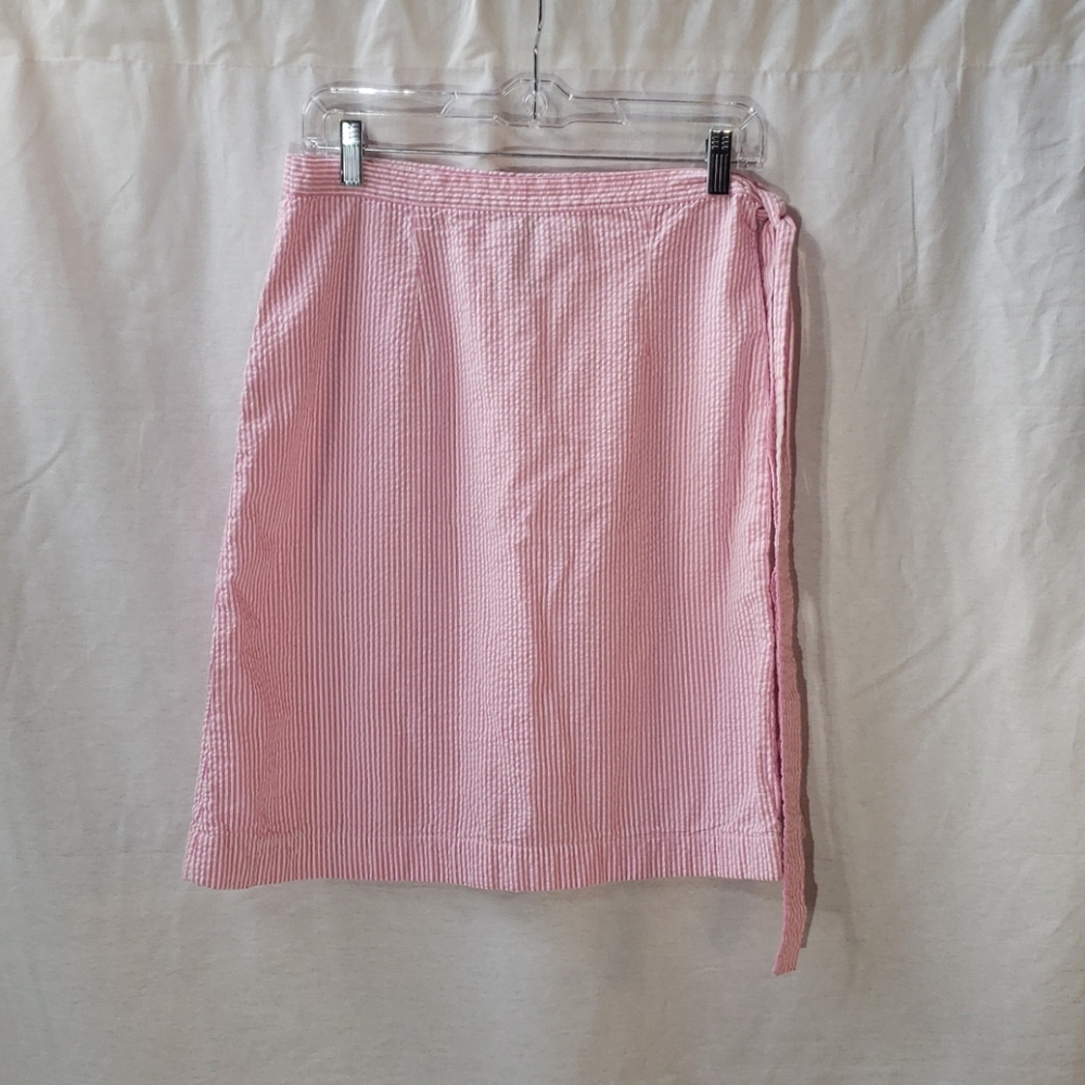 White Label Lilly Pulitzer Seersucker Skirt